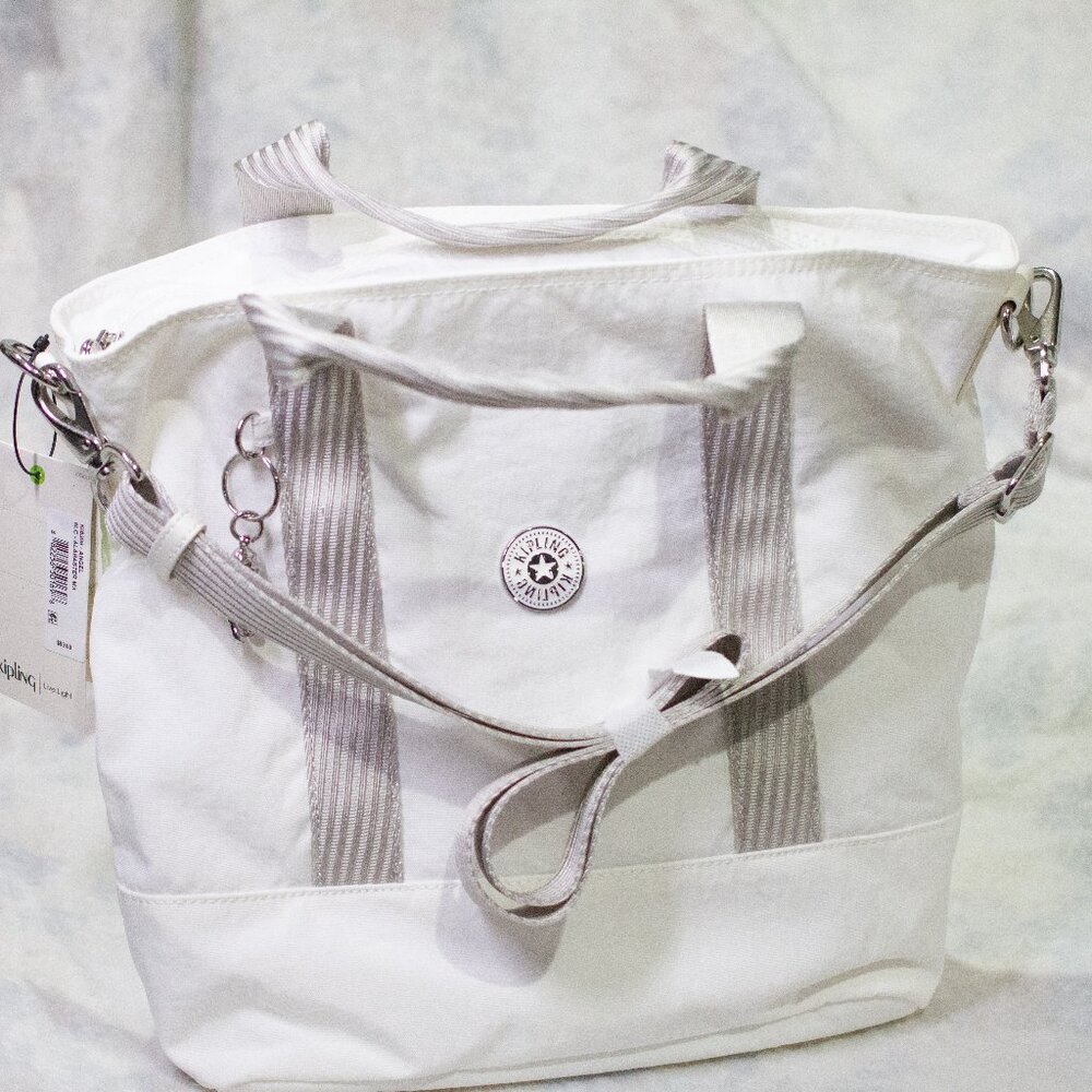 Kipling - Angel Tote Bag (Alabaster)